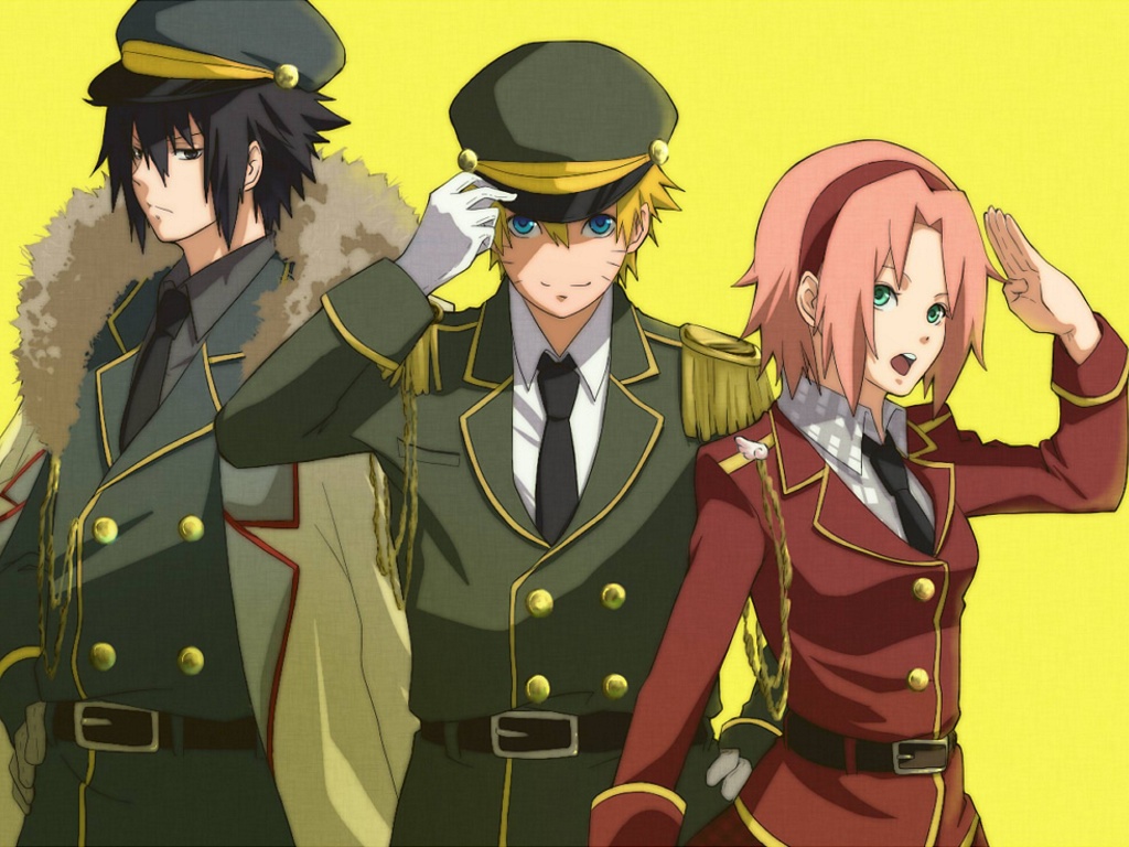 高清壁纸火影忍者信念微光点亮黑夜1024x768