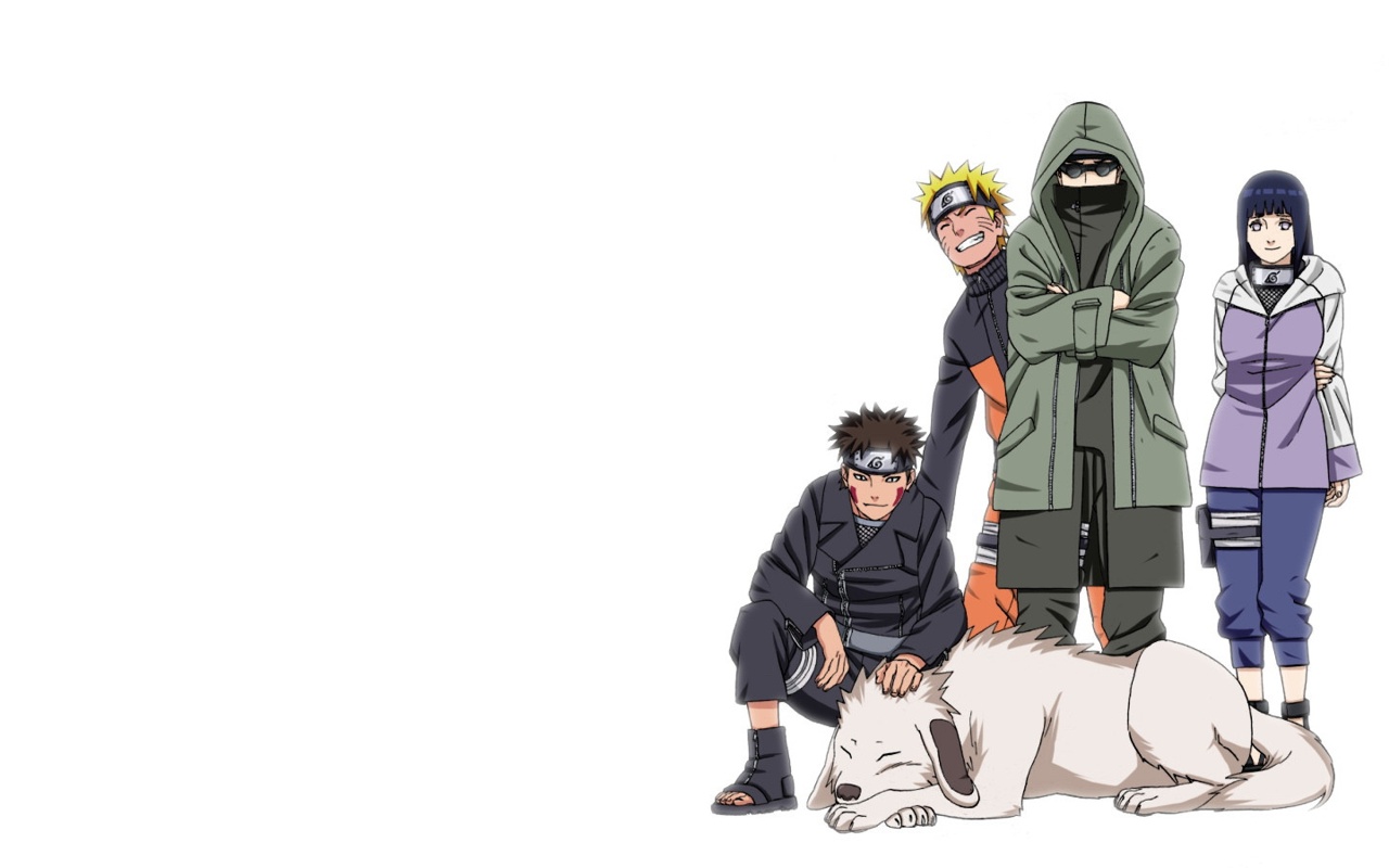 高清壁纸火影忍者逆风前行背影决绝1280x800