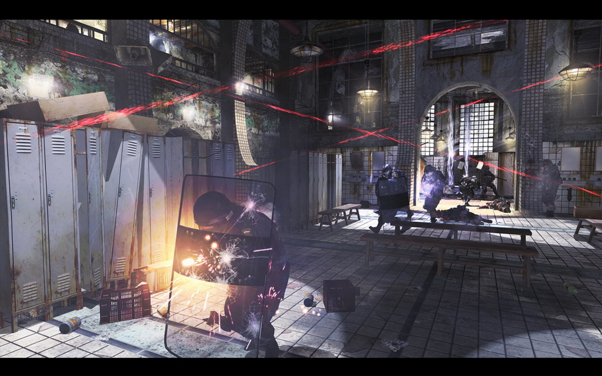 现代战争墙纸高清都市迷彩钢铁洪流1920x1200