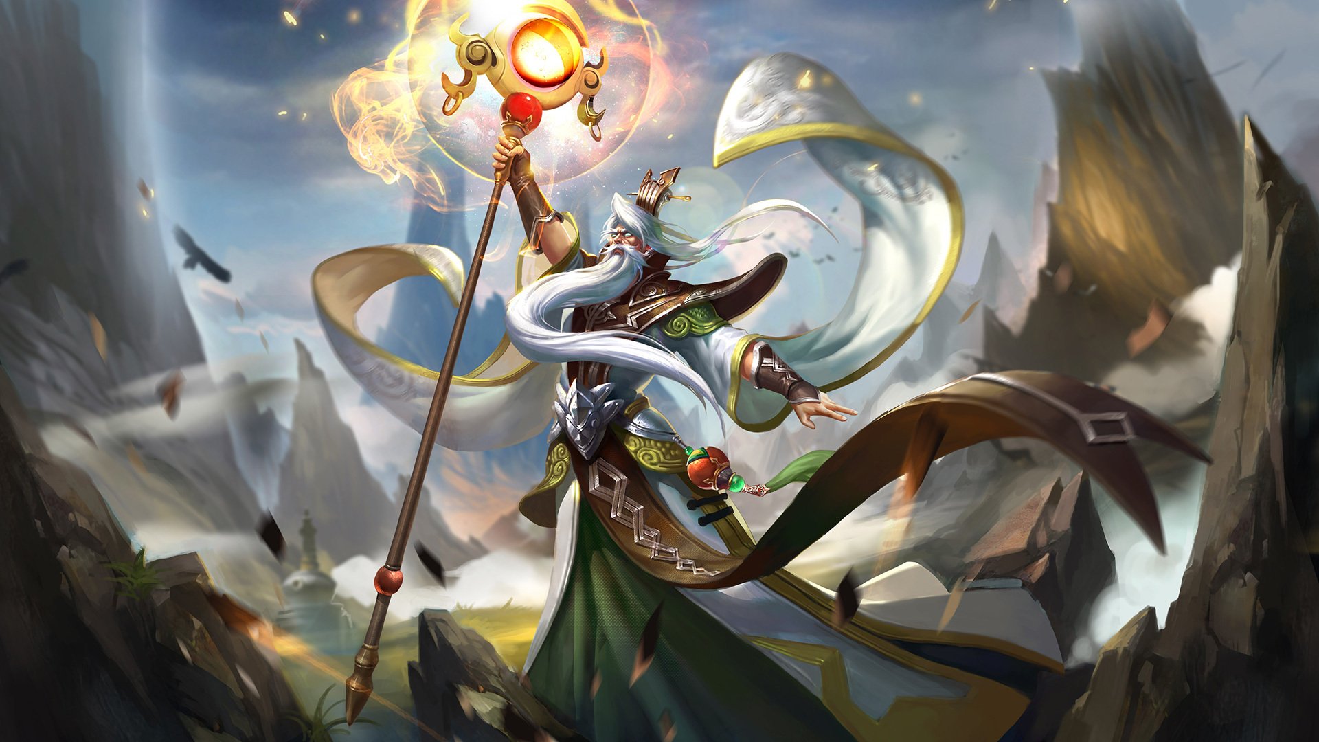 王者荣耀电脑高清壁纸三百六十五1920x1080