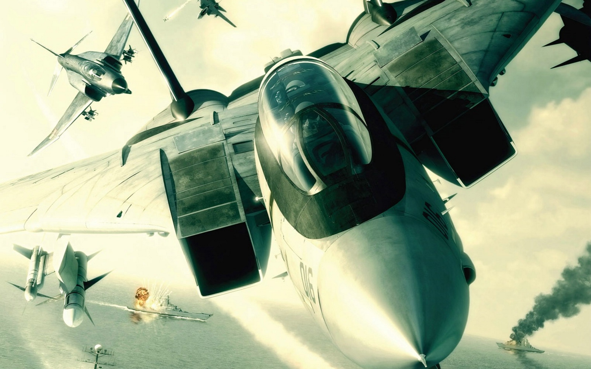 皇牌空战高清墙纸都市夜空灯光映衬1920x1200