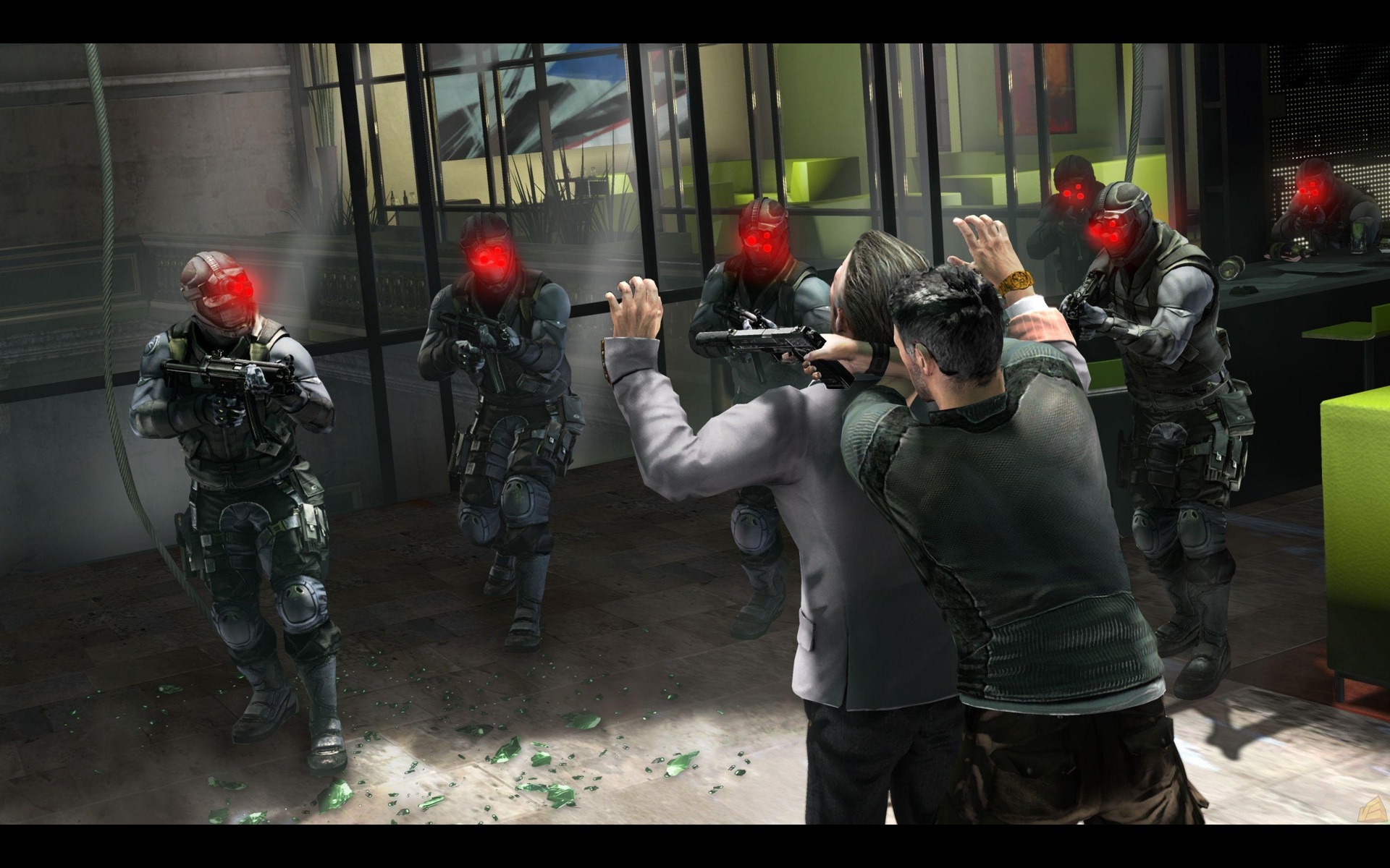 细胞分裂高清壁纸光学迷彩隐身状态1920x1200