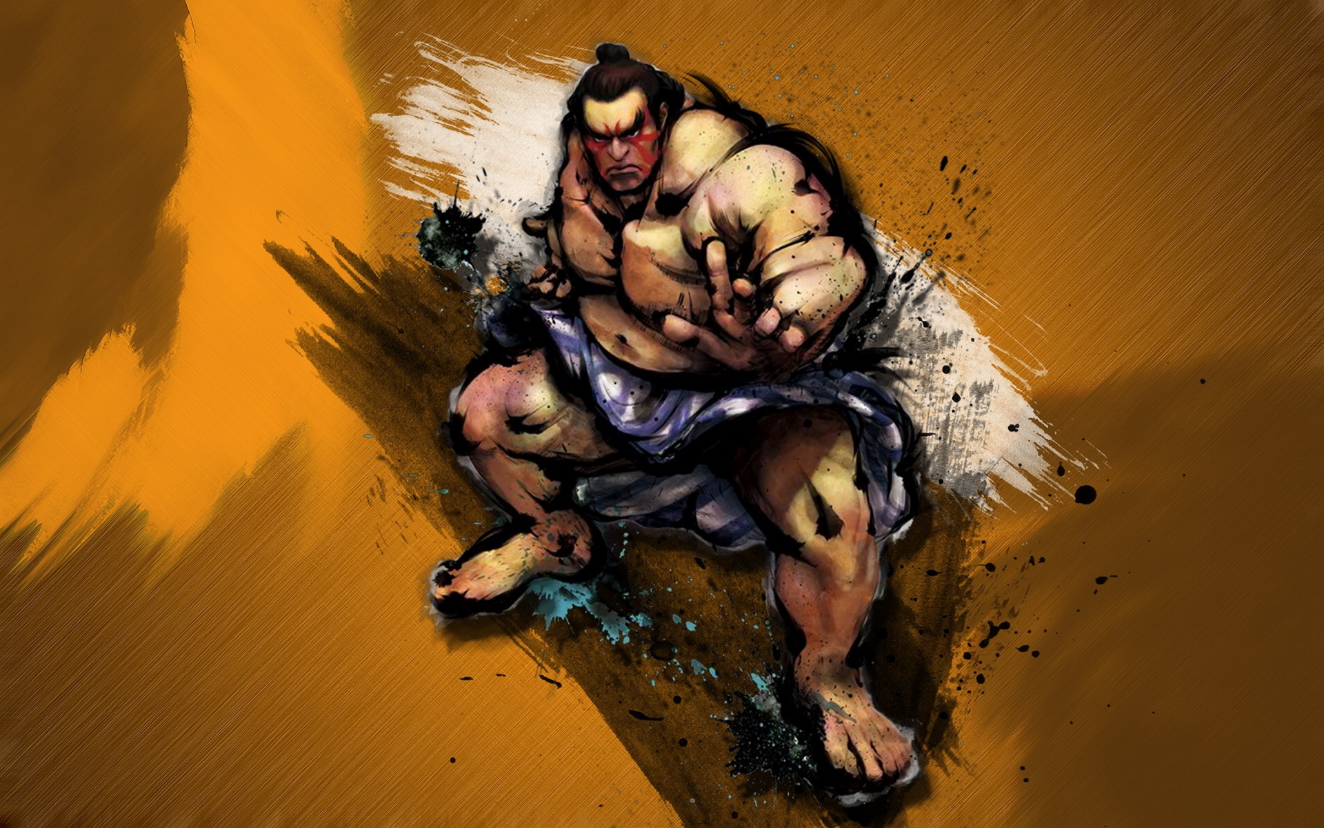 街霸高清墙纸胜利姿势与经典台词1920x1200