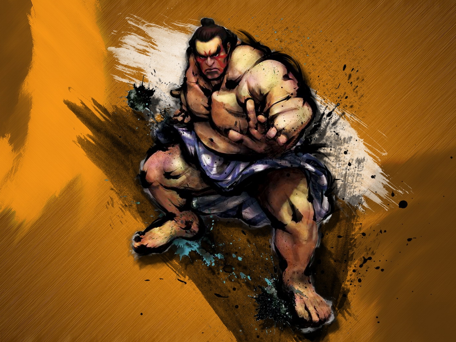 街霸高清墙纸街头场景热血格斗1600x1200