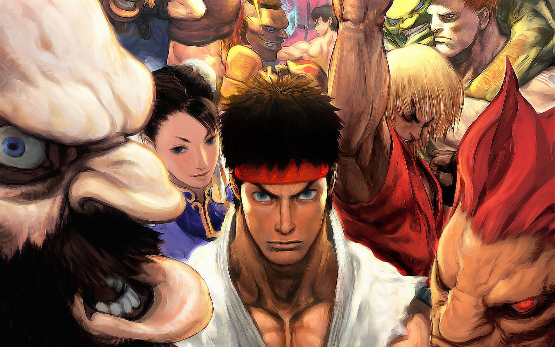 街霸高清墙纸维加影罗军团集结1920x1200