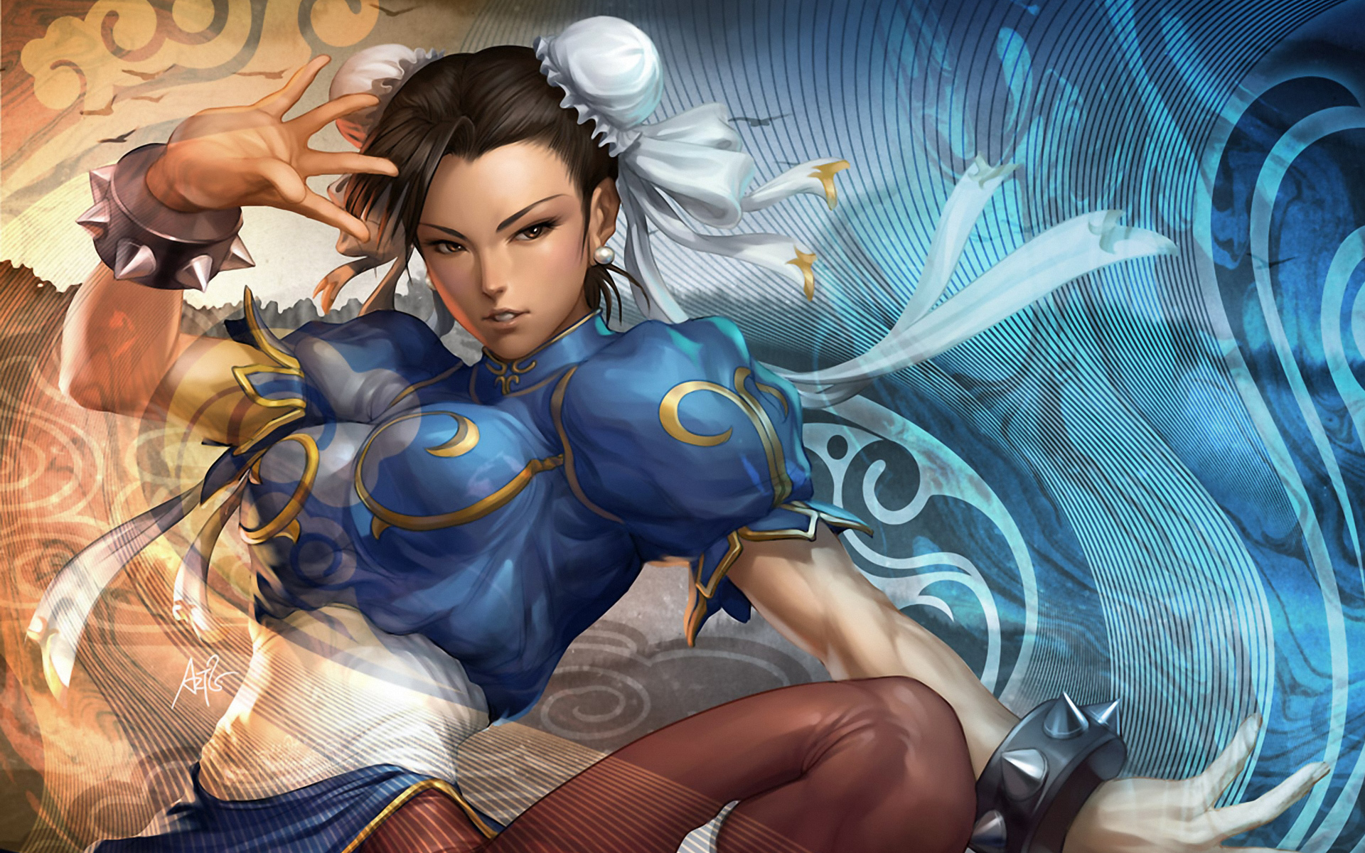 街霸高清墙纸动态对战瞬间抓拍1920x1200