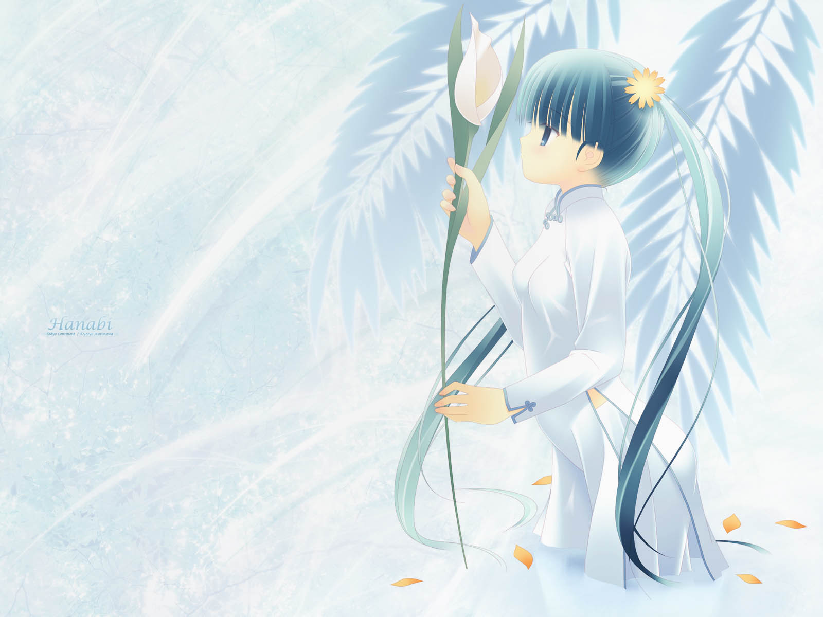 一眼心动动漫少女壁纸温柔美好1600x1200