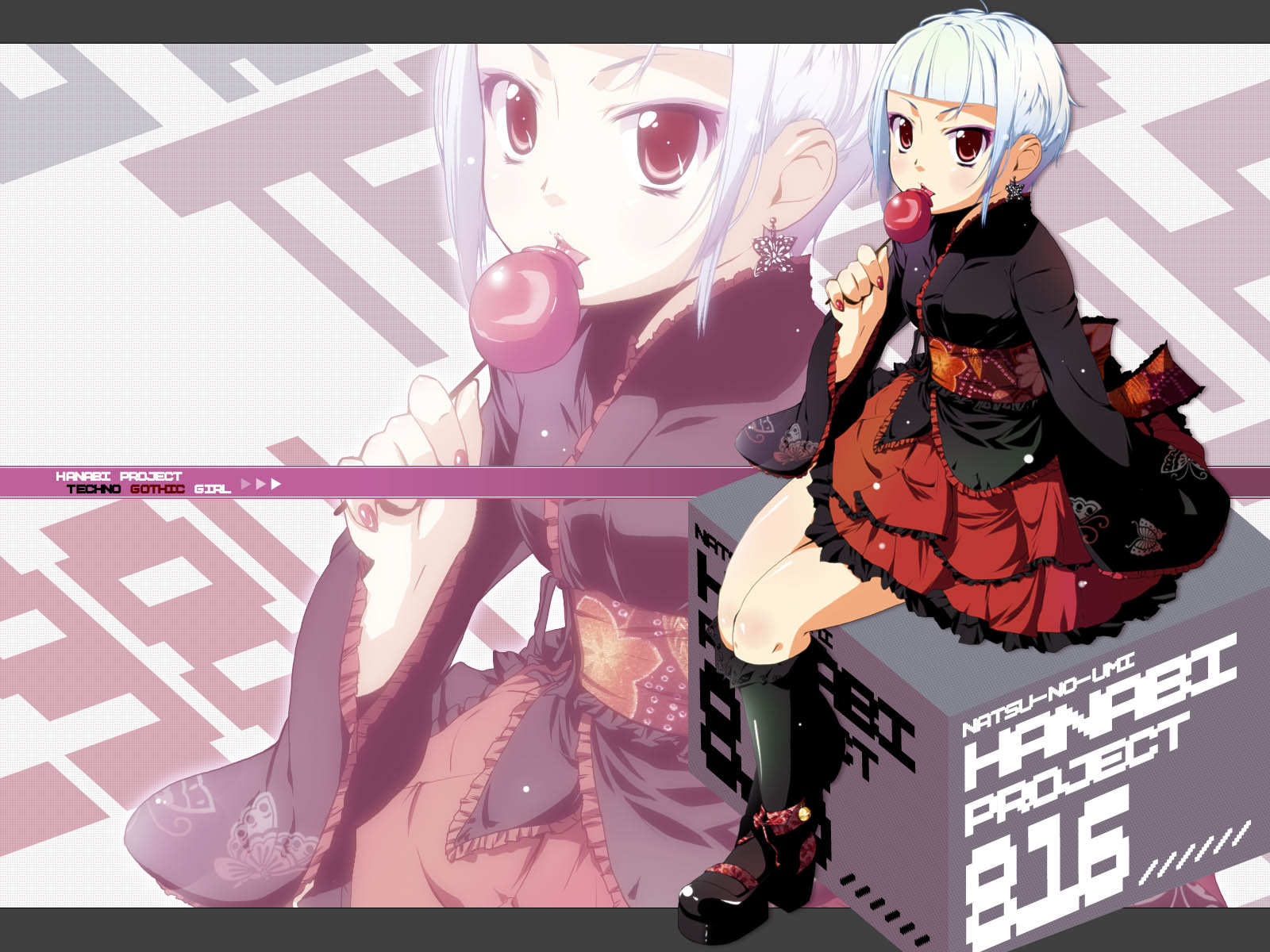 动漫少女壁纸仿佛有故事诉说1600x1200