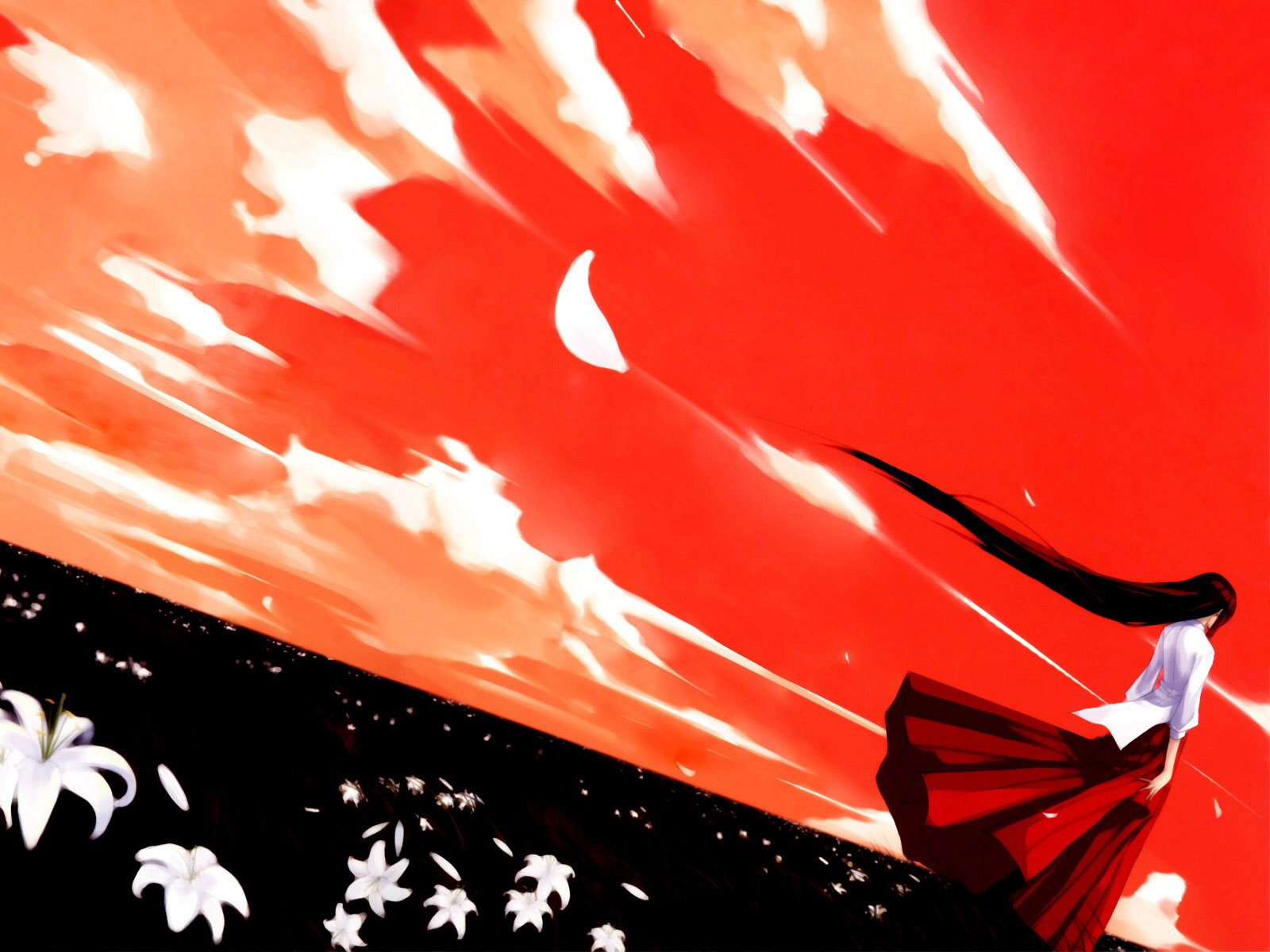 动漫少女壁纸温柔了岁月漫长1600x1200