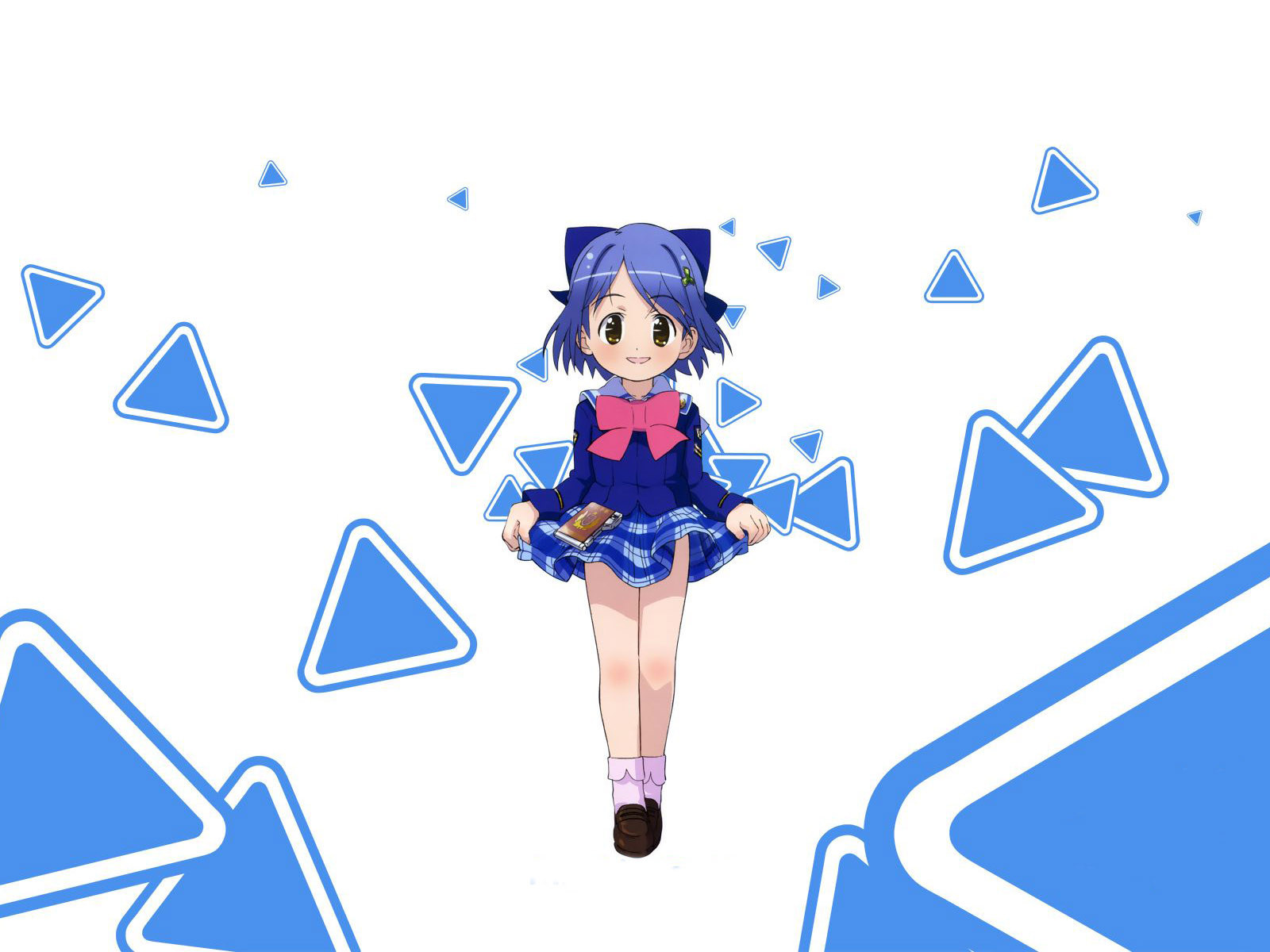 看一眼就治愈的动漫少女壁纸1600x1200