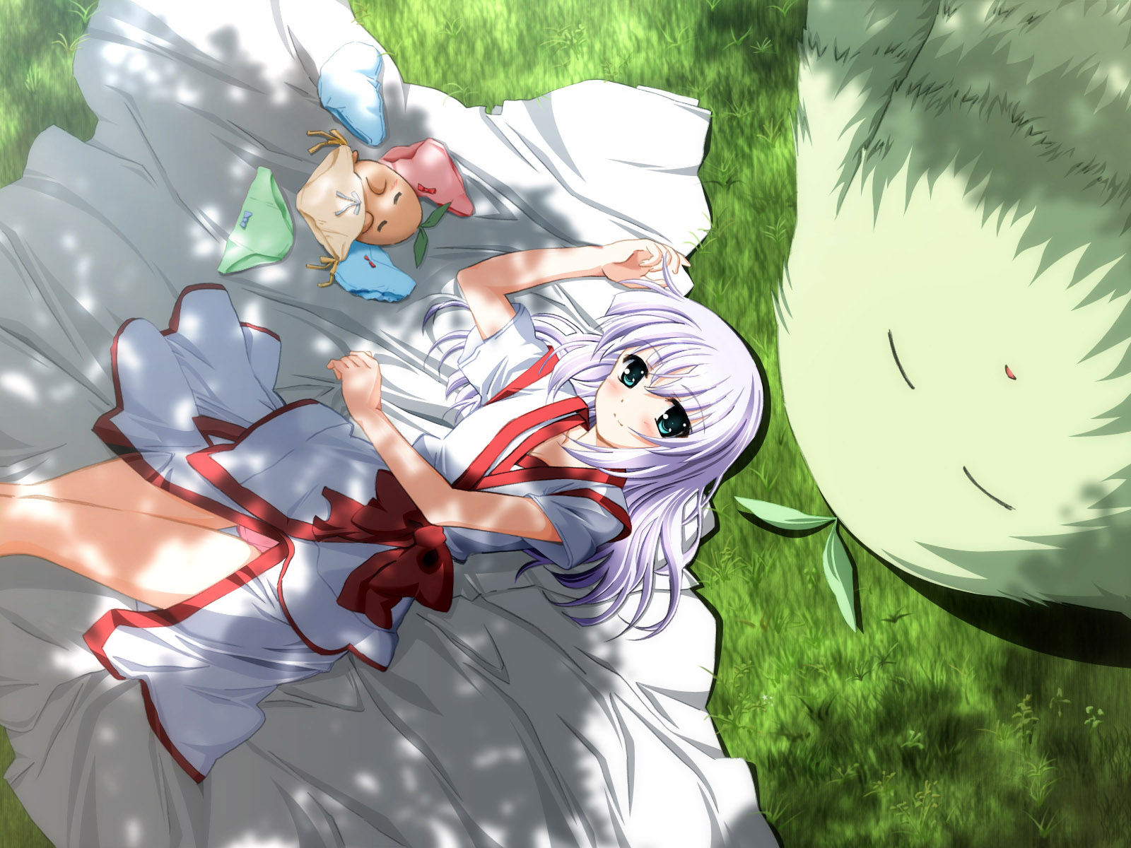 动漫少女壁纸充满了轻盈姿态1600x1200