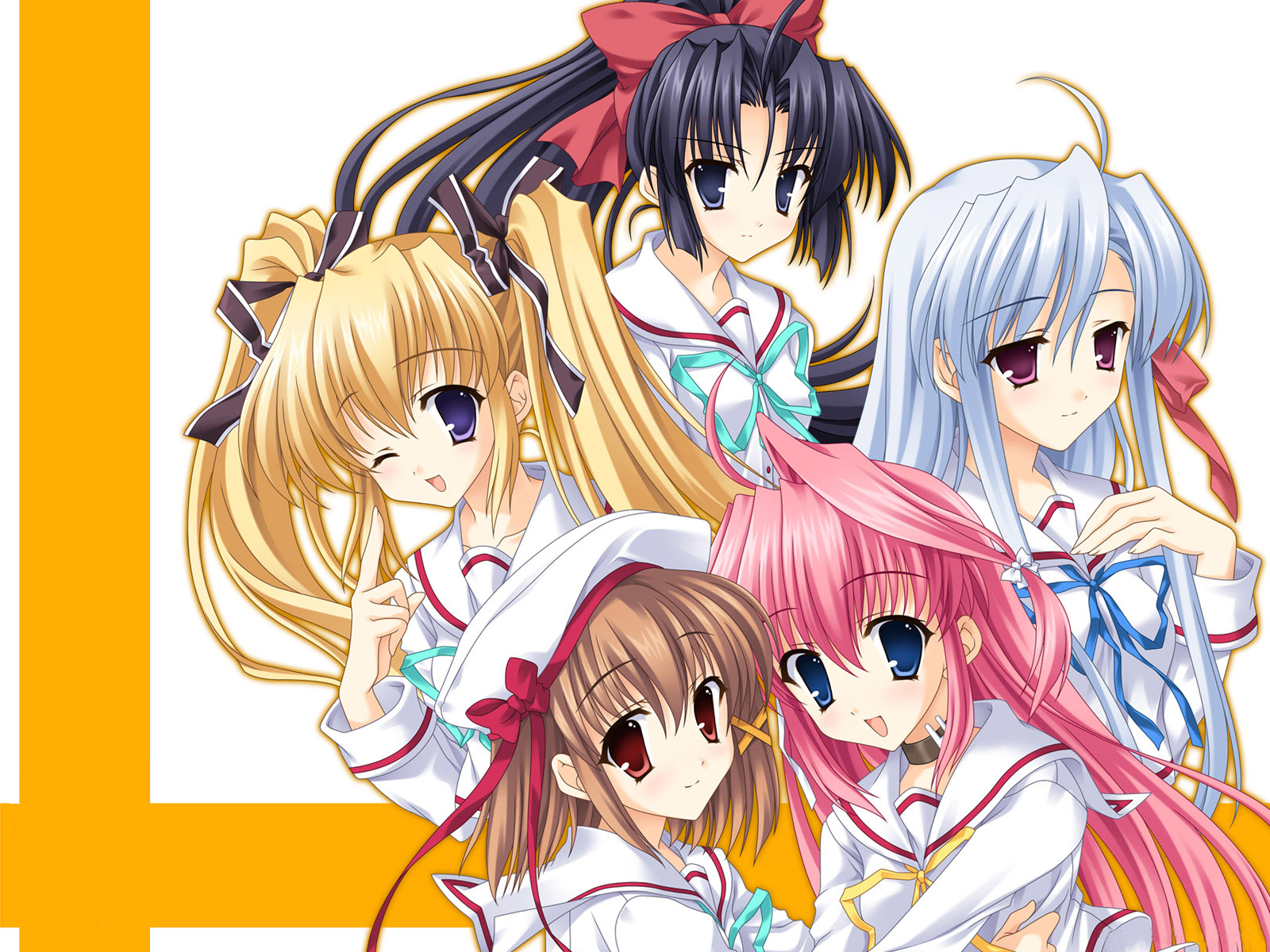 让人心旷神怡的动漫少女壁纸1600x1200