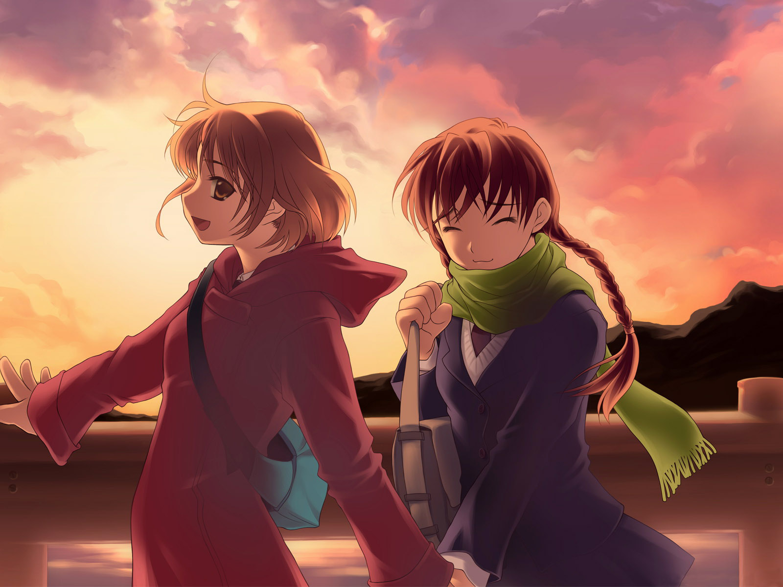 私心分享珍藏动漫少女高清壁纸1600x1200