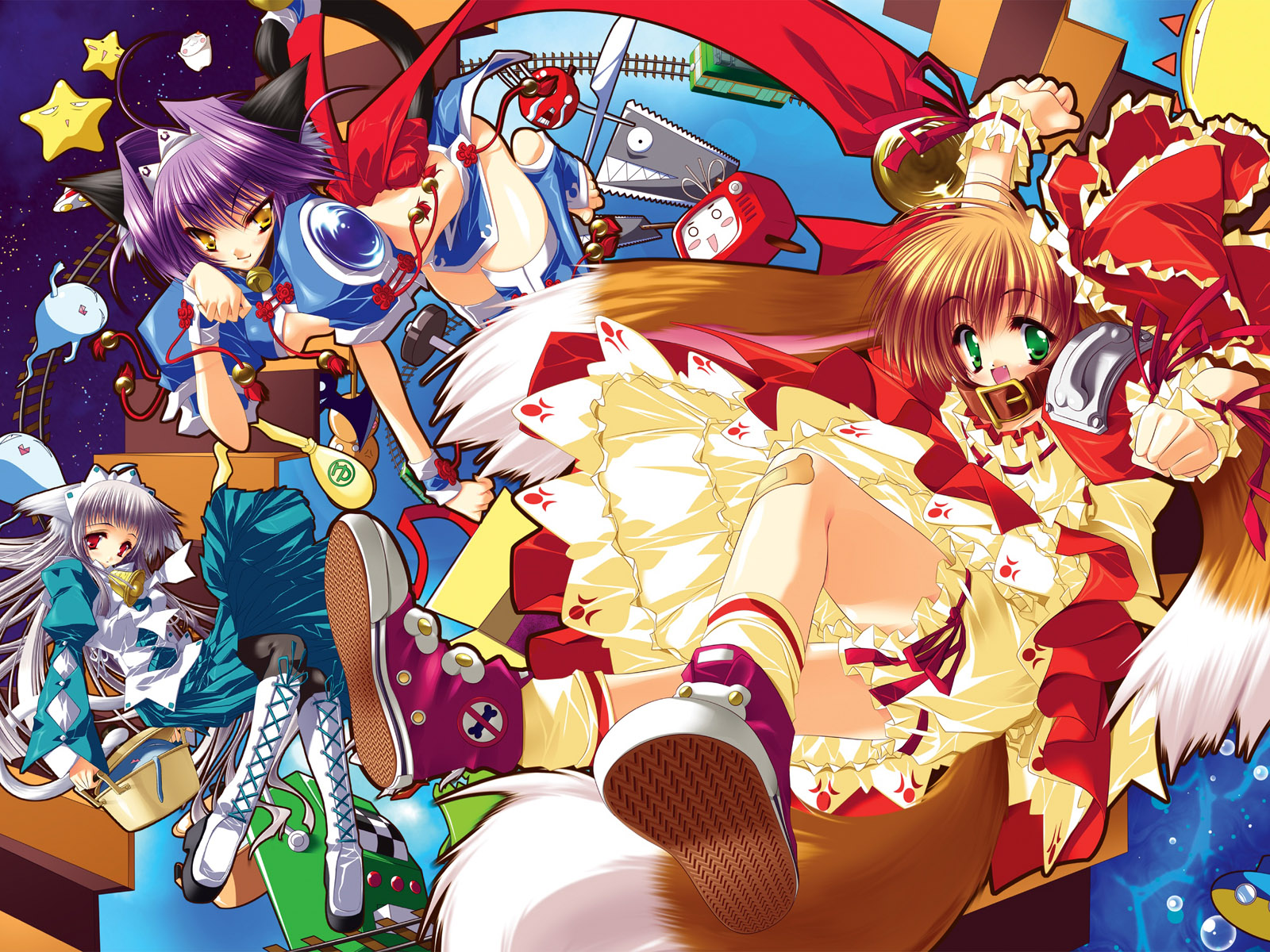 令人心动的治愈动漫少女壁纸1600x1200