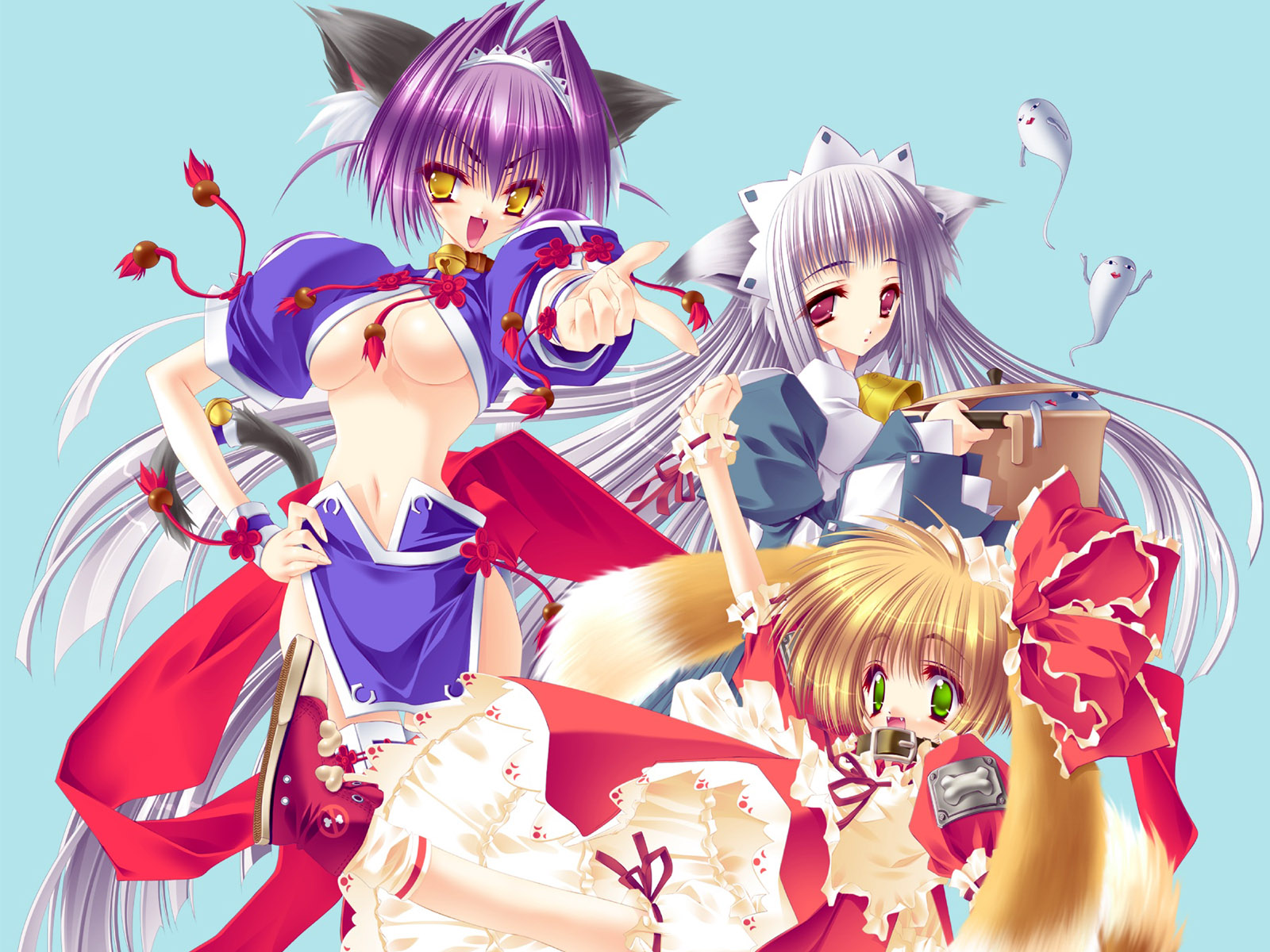 动漫少女壁纸洋溢着可爱气息1600x1200