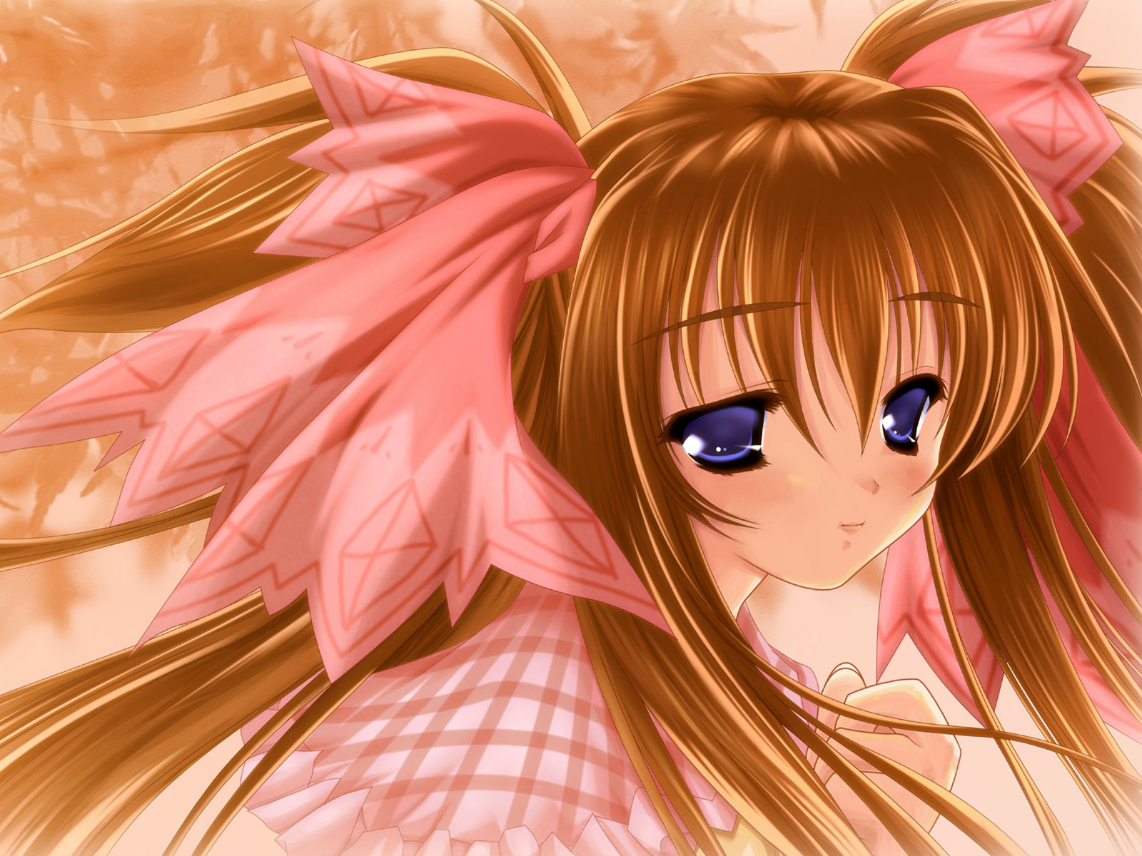 动漫少女壁纸如春风般和煦感1600x1200