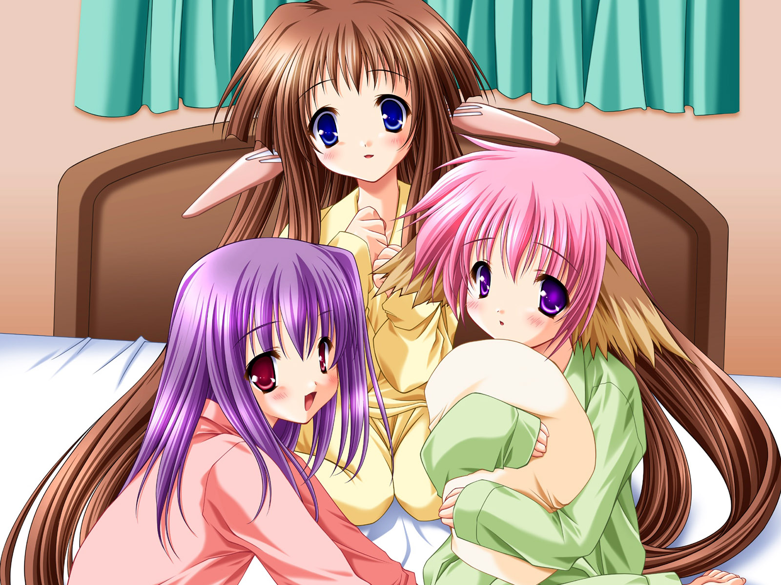 让人感到愉悦的动漫少女壁纸1600x1200