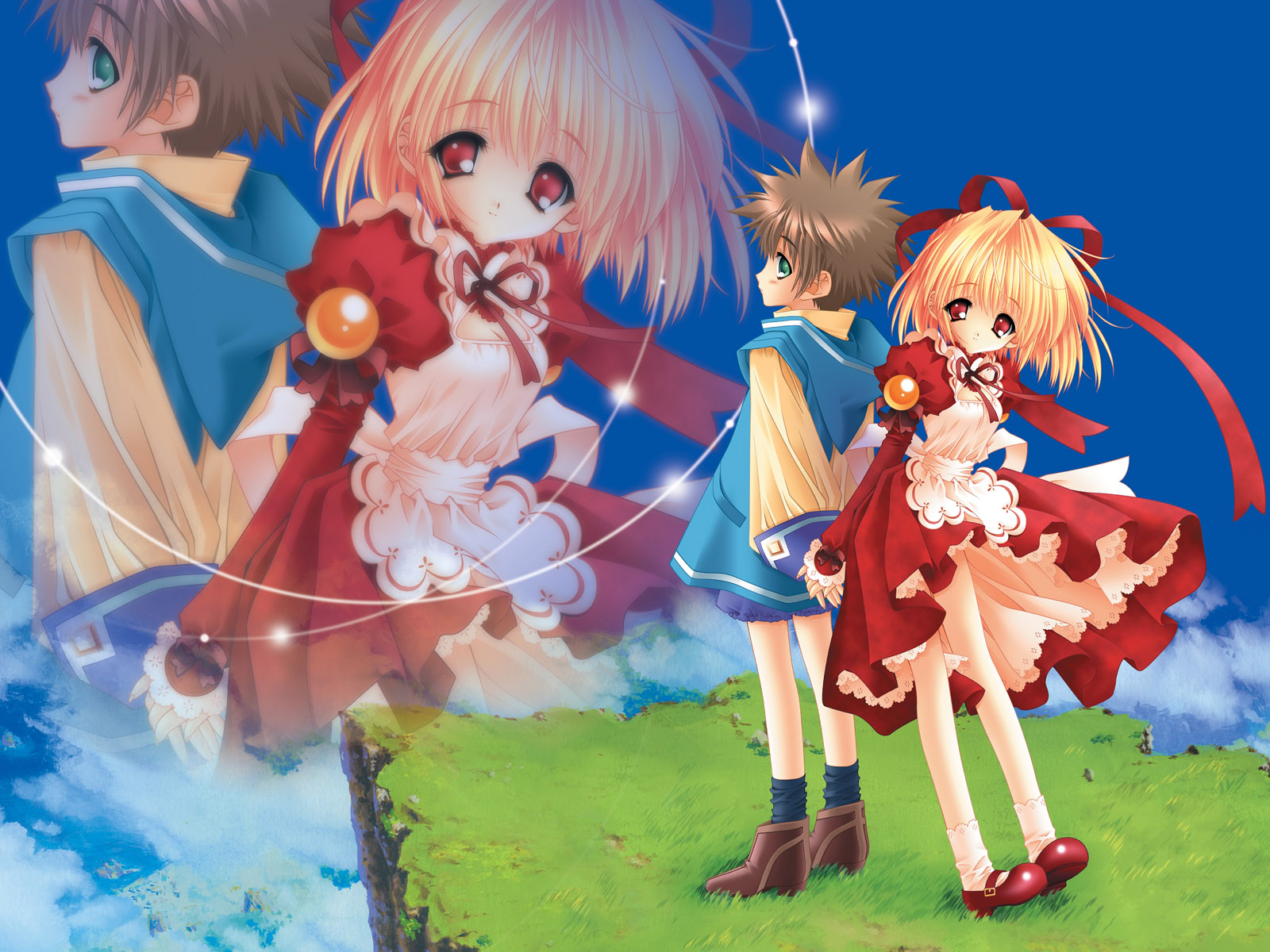 动漫少女壁纸充满了浪漫情怀1600x1200