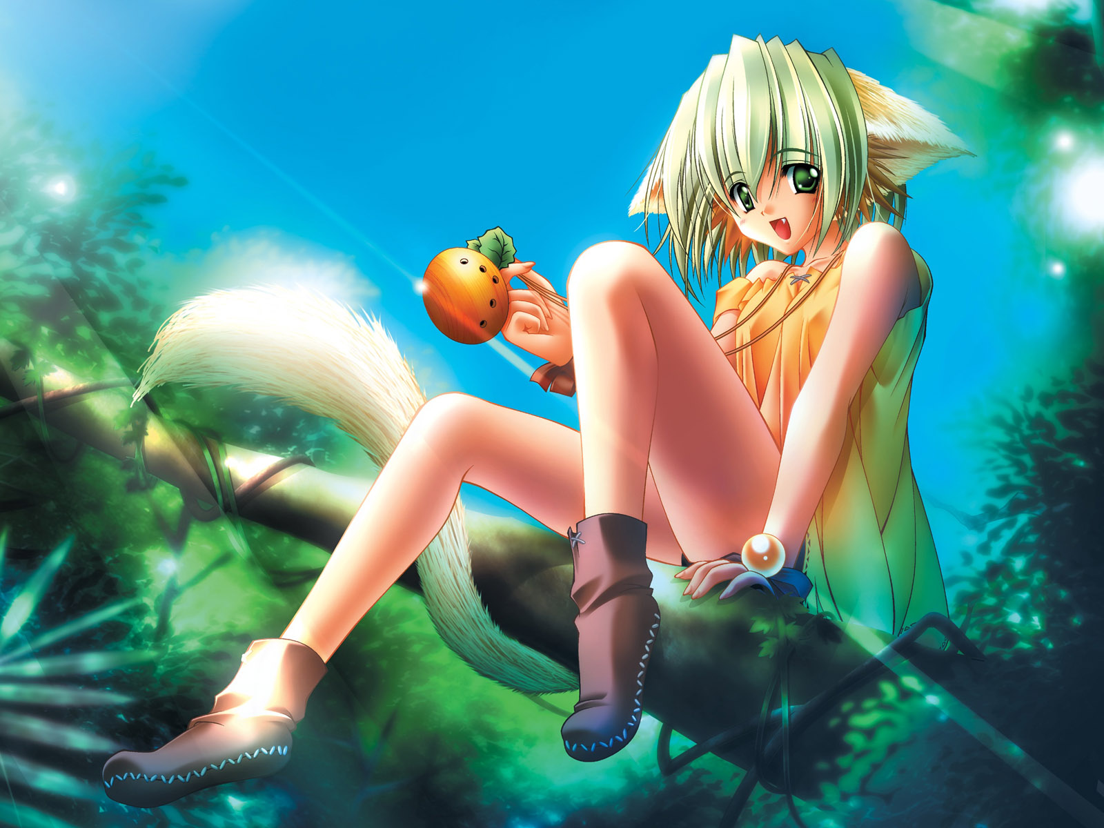 动漫少女壁纸美得如幻境一般1600x1200