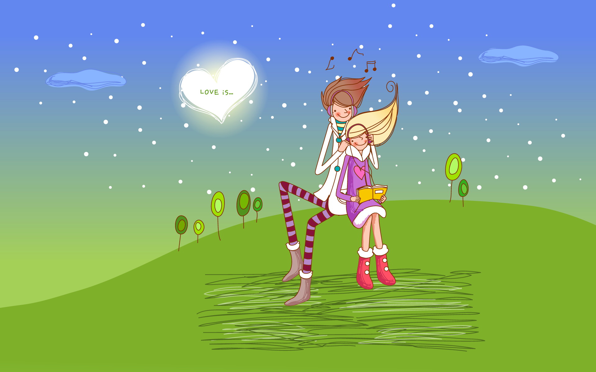 高清爱情主题壁纸经典电影告白1920x1200