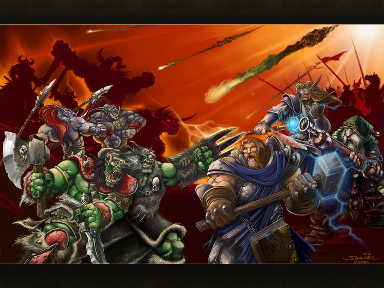 魔兽墙纸高清顶级画质呈现1600x1200