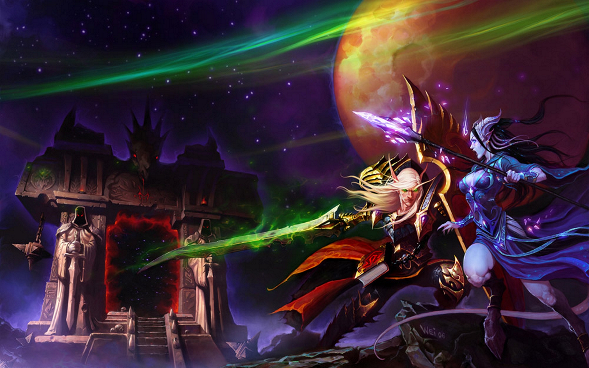 最爱魔兽角色高清壁纸集1920x1200