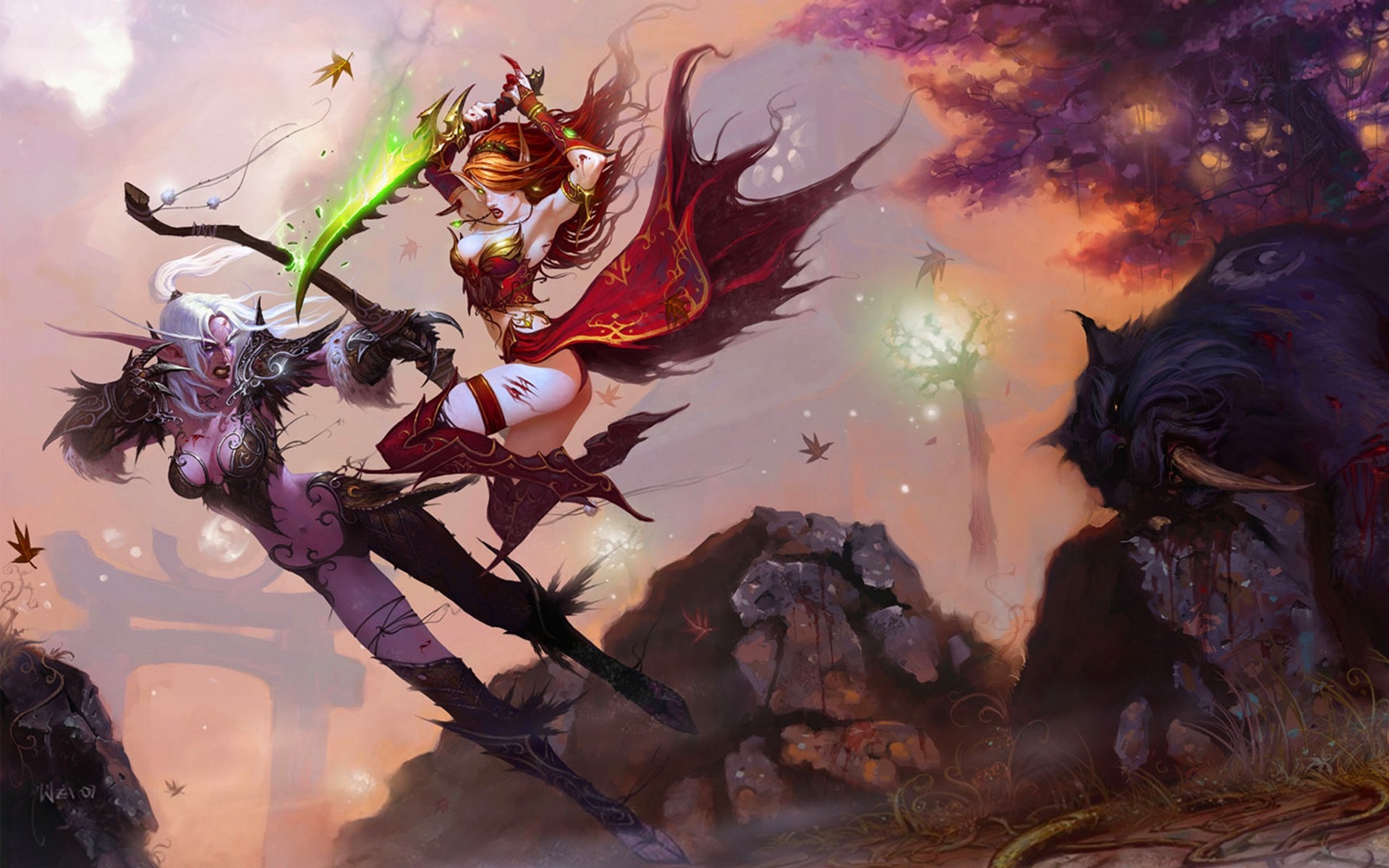 魔兽高清墙纸这质感太棒了1920x1200