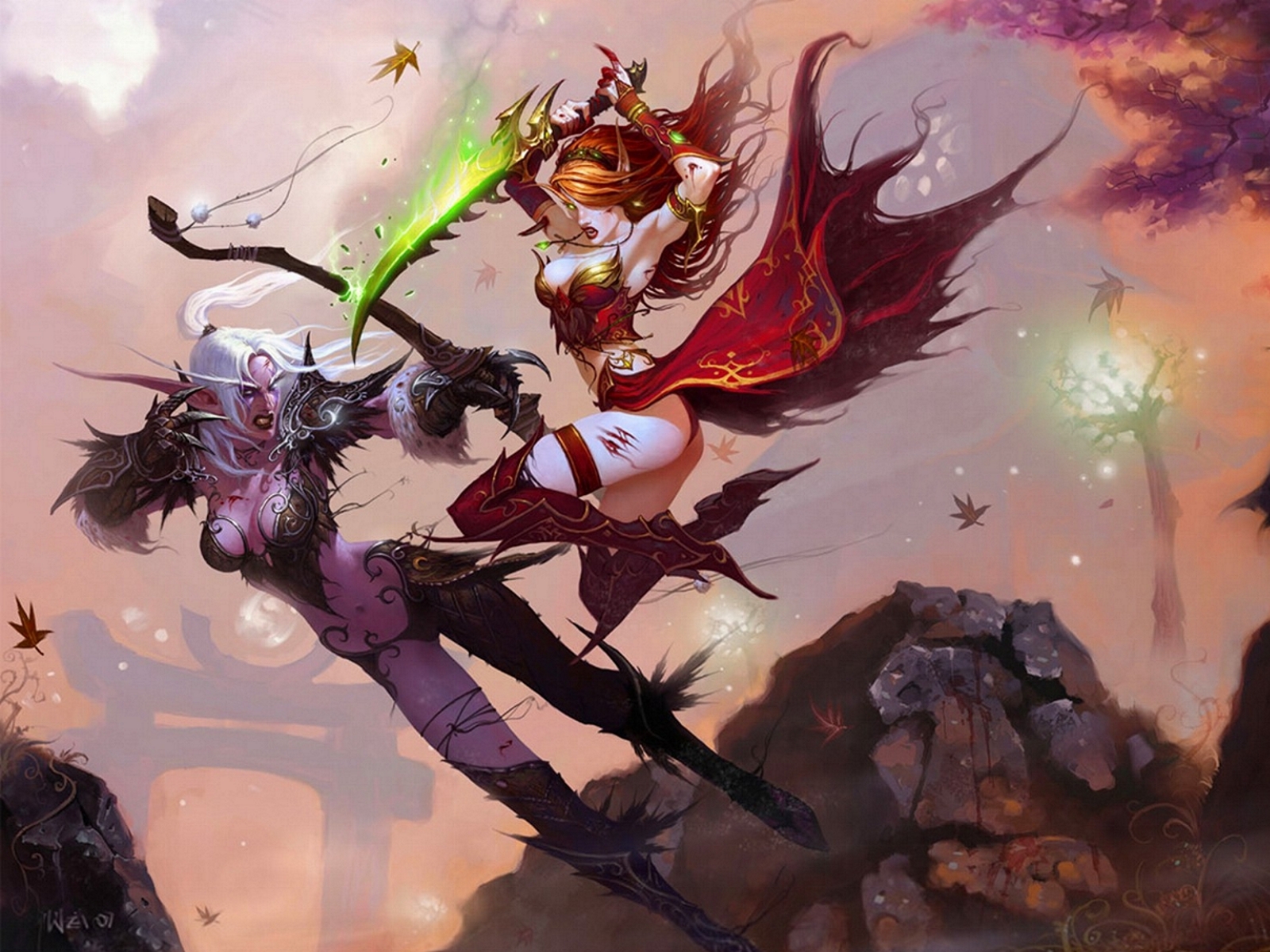 珍藏多年魔兽高清壁纸包1600x1200