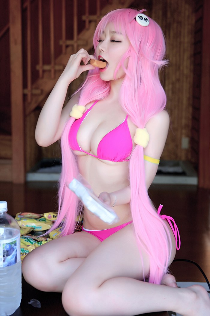 韩系元气少女曼妙曲线超清壁纸素材